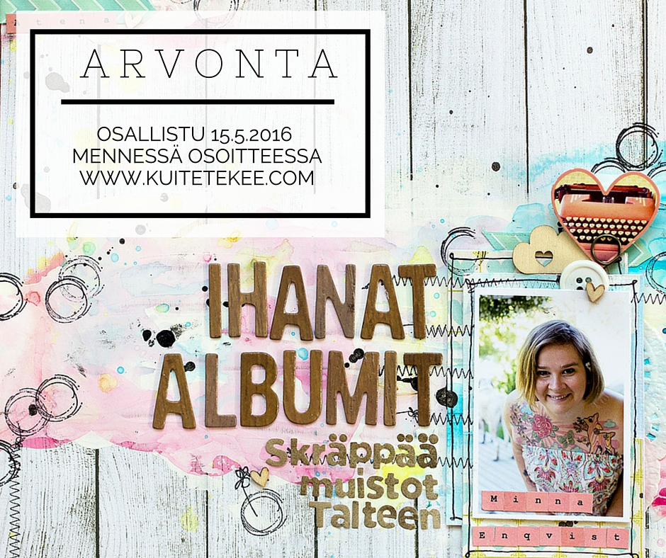 Kirja-arvonta – Ihanat albumit